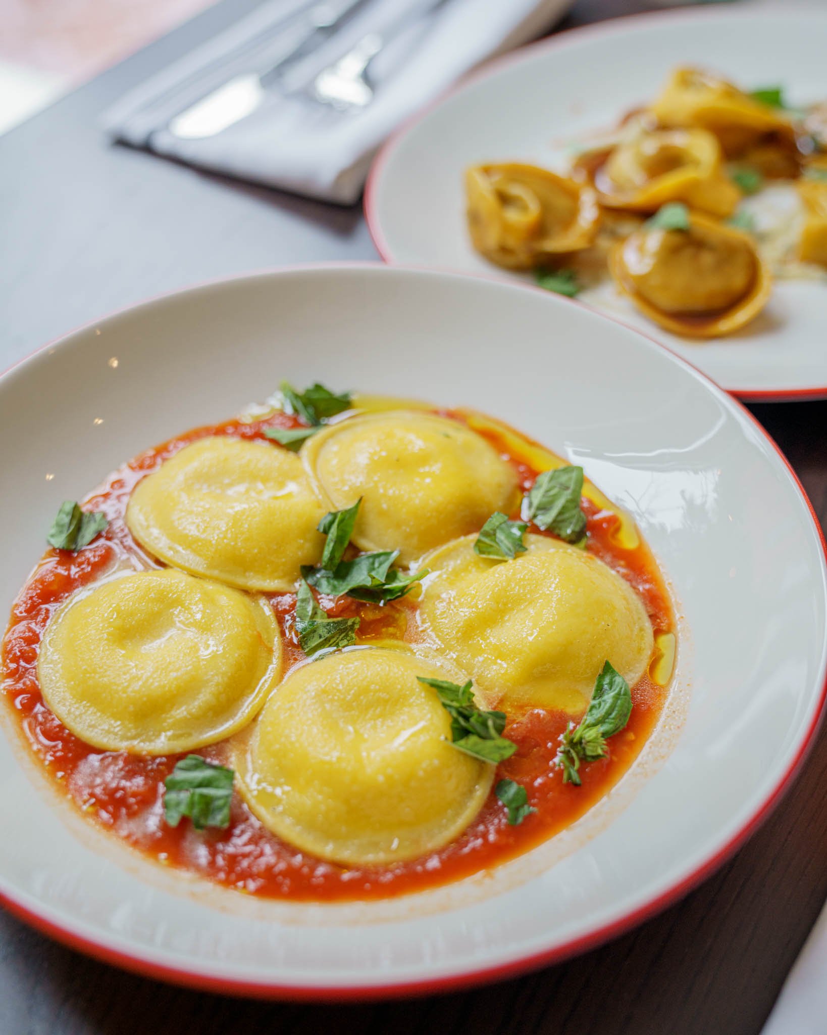 osteria pirata ravioli pasta